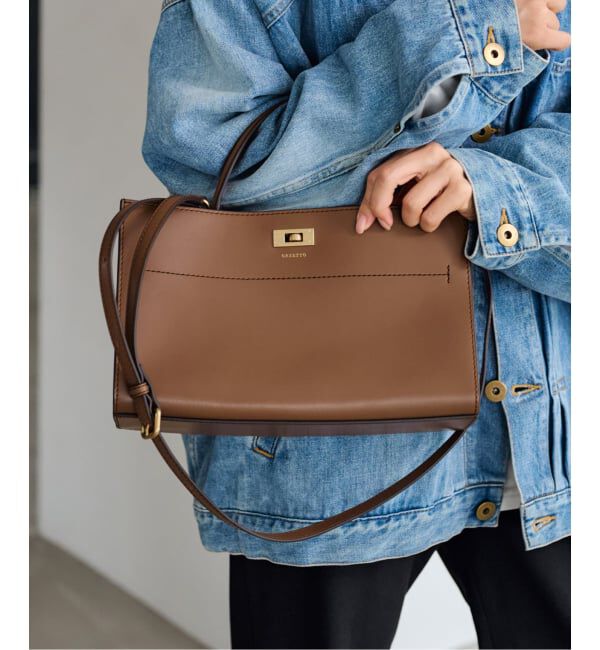 FRAMeWORK「ORSETTO/オルセット ワンハンドルSHOULDERツキ カナグバッグ」|ショルダー・メッセンジャー|