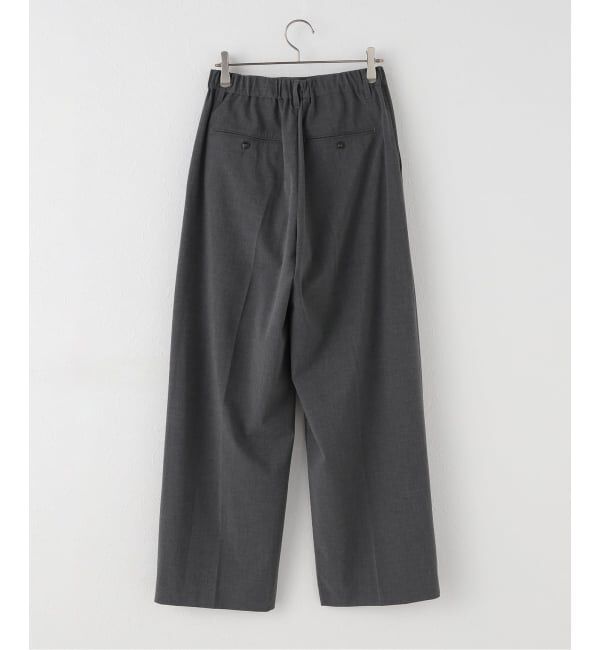 U by SPICK&SPAN「《追加3》2WAYトロタックイージーワイド」|スラックス|