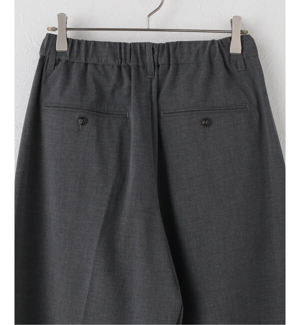 U by SPICK&SPAN「《追加3》2WAYトロタックイージーワイド」|スラックス|