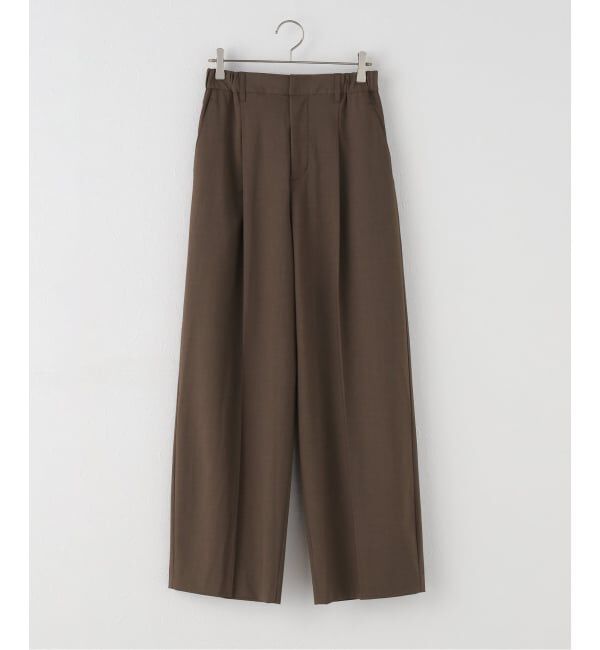 U by SPICK&SPAN「《追加3》2WAYトロタックイージーワイド」|スラックス|