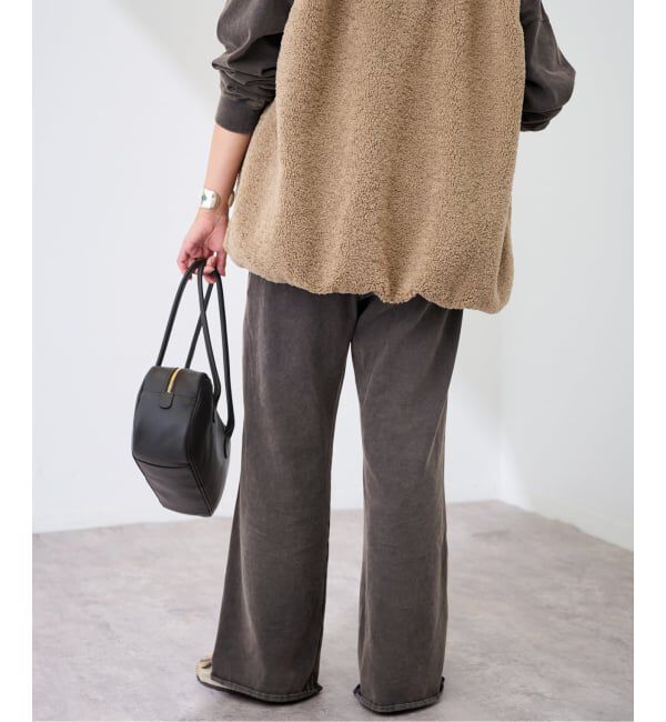 FRAMeWORK「ウェットオゾンセミフレアパンツ」|その他|