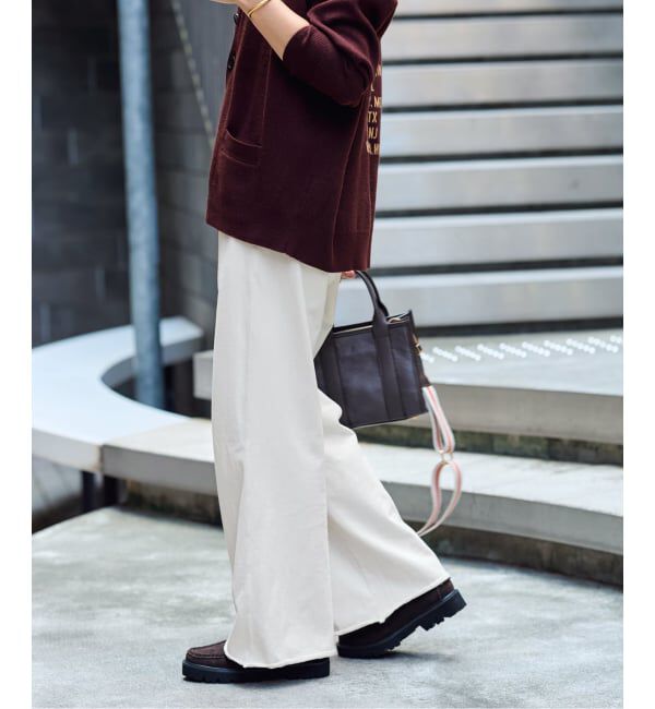 FRAMeWORK「ウェットオゾンセミフレアパンツ」|その他|