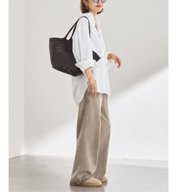 FRAMeWORK「ウェットオゾンセミフレアパンツ」|その他|