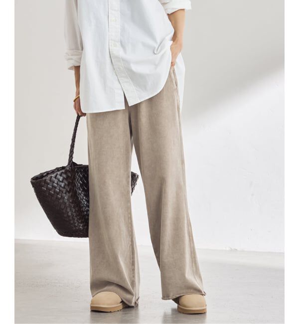 FRAMeWORK「ウェットオゾンセミフレアパンツ」|その他|