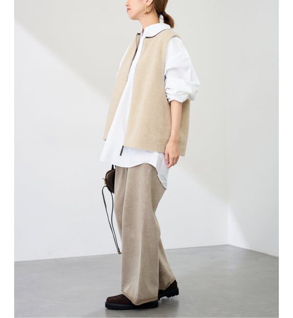 FRAMeWORK「ウェットオゾンセミフレアパンツ」|その他|