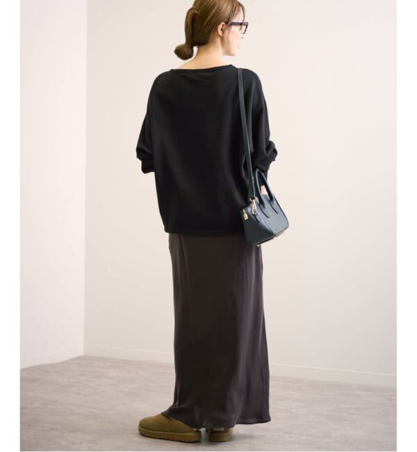 FRAMeWORK「≪追加≫シルキーキュプラバイアススカート」|スカート|