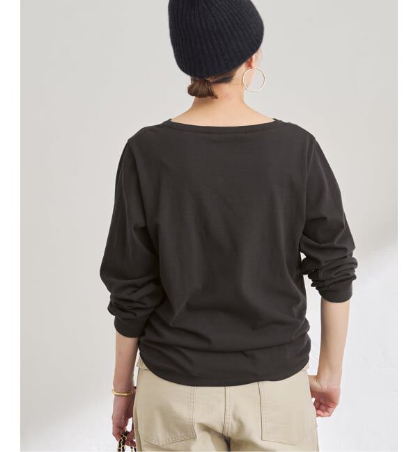 FRAMeWORK「デザインロゴロンTee」|Tシャツ・カットソー|