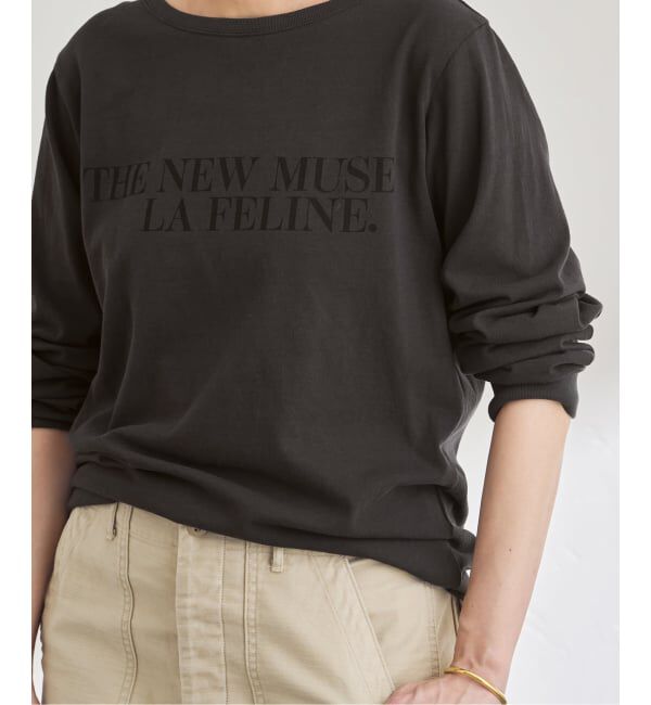 FRAMeWORK「デザインロゴロンTee」|Tシャツ・カットソー|