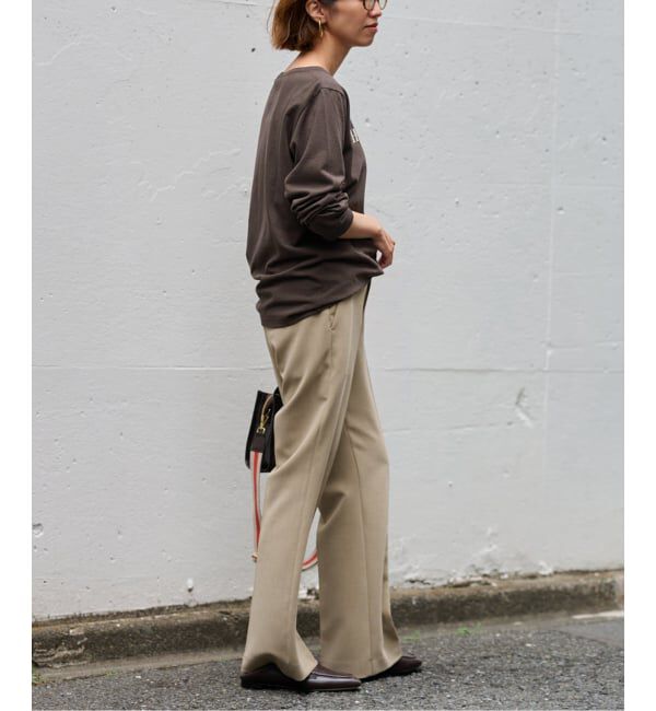 FRAMeWORK「デザインロゴロンTee」|Tシャツ・カットソー|