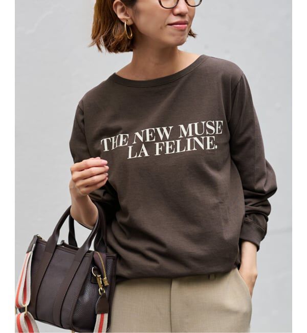 FRAMeWORK「デザインロゴロンTee」|Tシャツ・カットソー|