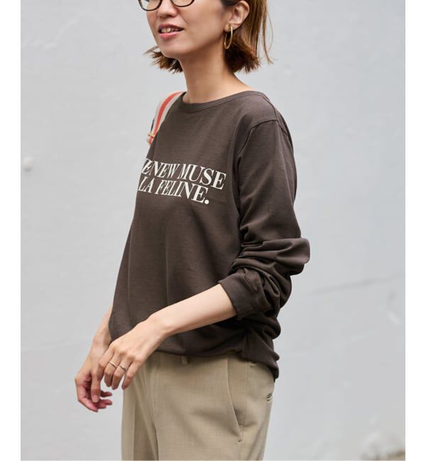 FRAMeWORK「デザインロゴロンTee」|Tシャツ・カットソー|