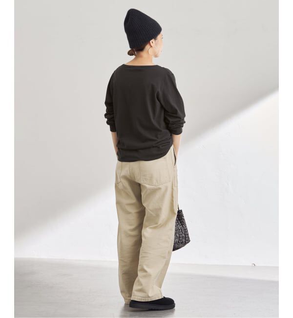 FRAMeWORK「デザインロゴロンTee」|Tシャツ・カットソー|