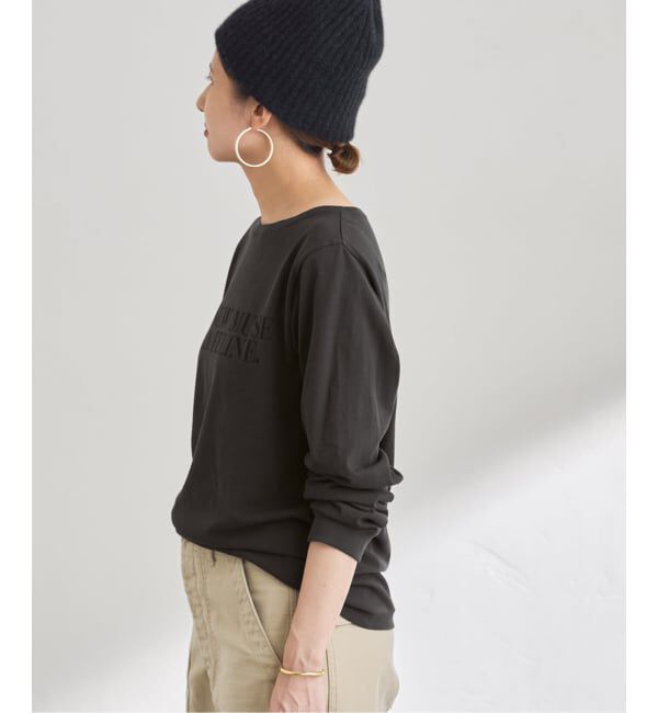 FRAMeWORK「デザインロゴロンTee」|Tシャツ・カットソー|