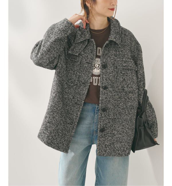 Spick and Span「ツイードCPOブルゾン」|その他|