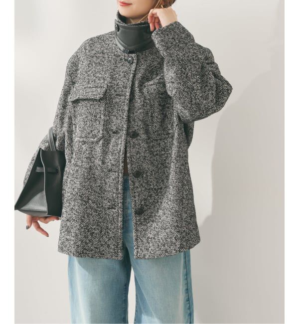 Spick and Span「ツイードCPOブルゾン」|その他|