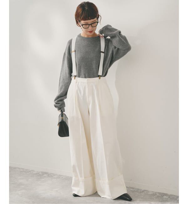 Spick and Span「Higuchi*S サスペンダーツキチノパン」|チノ|