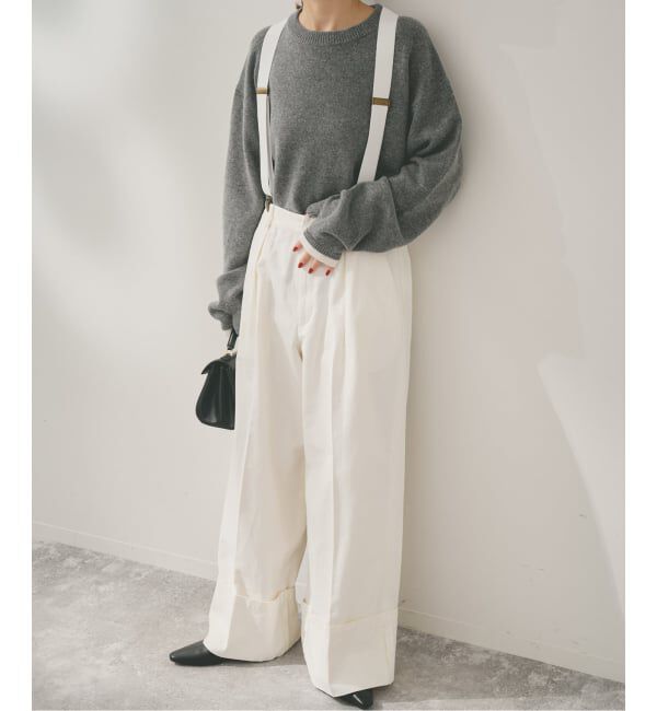 Spick and Span「Higuchi*S サスペンダーツキチノパン」|チノ|