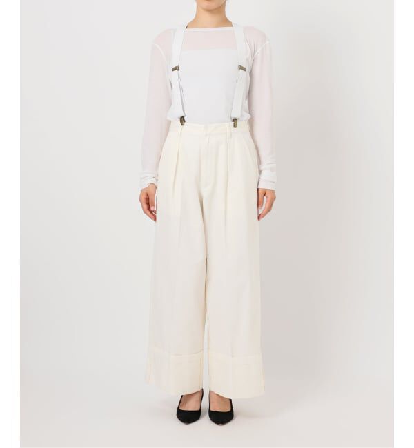 Spick and Span「Higuchi*S サスペンダーツキチノパン」|チノ|