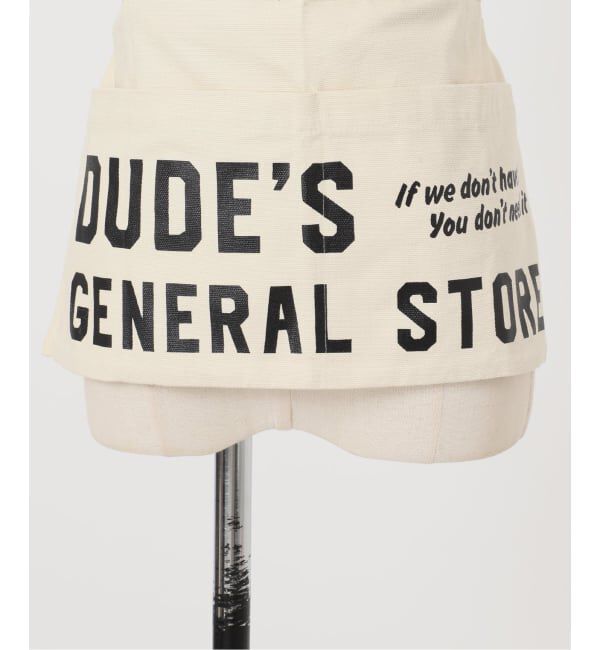 FRAMeWORK「YARMO THE UNIFORM&times;DUDE SIGNS&times;FRAMEWORK small エプロン」|その他|