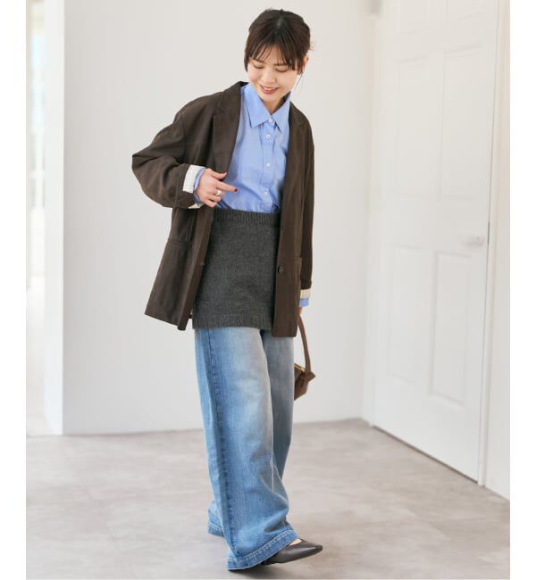 Spick and Span「ニットミニスカート」|スカート|