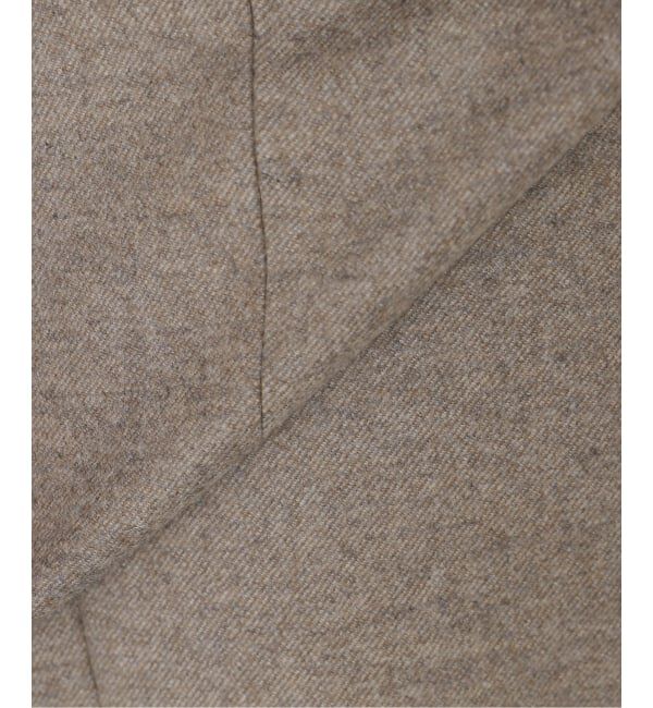 FRAMeWORK「カシミヤ混フラノワイドパンツ」|スラックス|