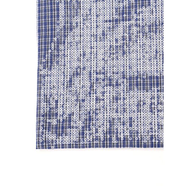 Spick and Span「《一部店舗+WEB限定》Uhr/ウーア SPANGLE CHECK TOTE」|トートバッグ|