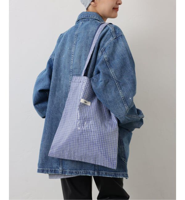 Spick and Span「《一部店舗+WEB限定》Uhr/ウーア SPANGLE CHECK TOTE」|トートバッグ|