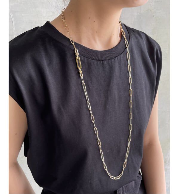 Spick and Span「《追加3》EO / イオ 2WAYロングネックレス」|ネックレス|