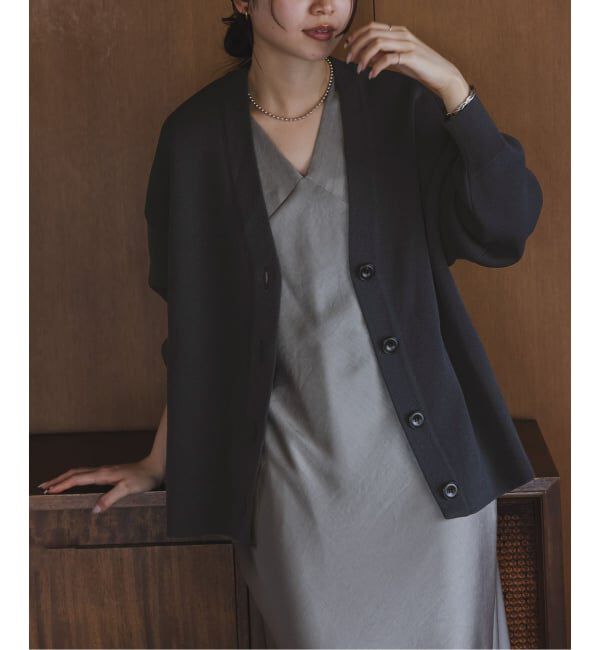 NOBLE「《26SS先行予約》ファインハニカムVネックカーディガン」|カーディガン|