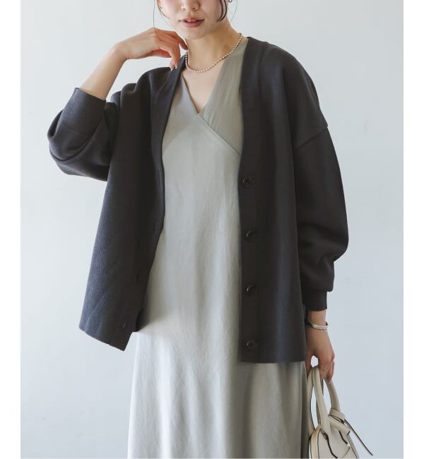 NOBLE「《26SS先行予約》ファインハニカムVネックカーディガン」|カーディガン|