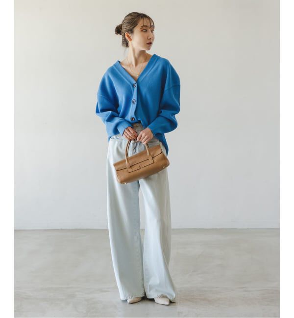 NOBLE「《26SS先行予約》ファインハニカムVネックカーディガン」|カーディガン|