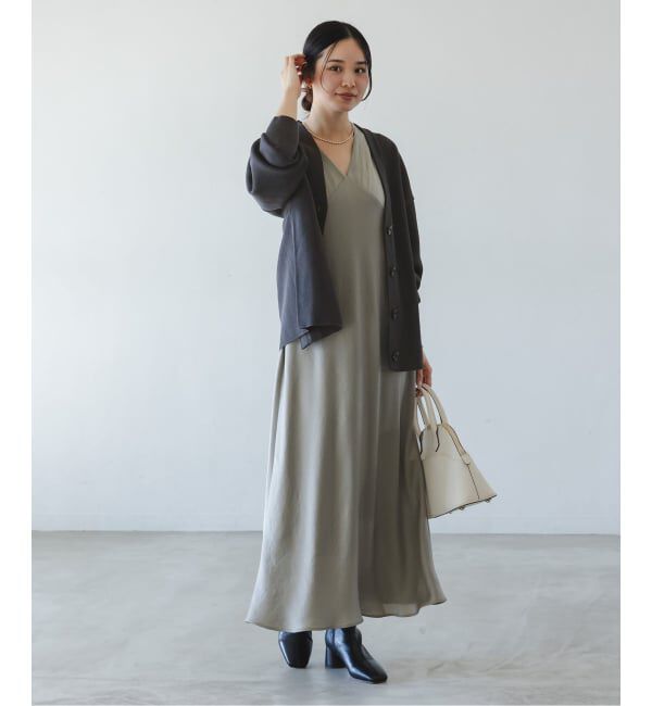 NOBLE「《26SS先行予約》ファインハニカムVネックカーディガン」|カーディガン|