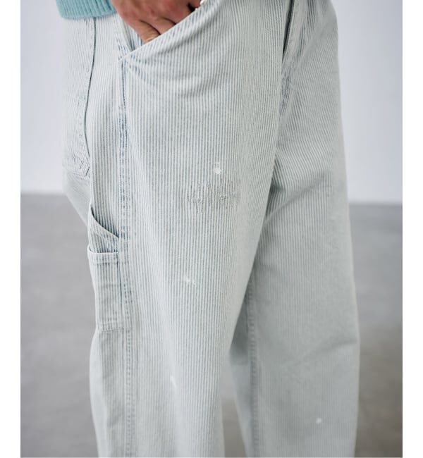 FRAMeWORK「ブリーチリペアヒッコリーパンツ」|その他|