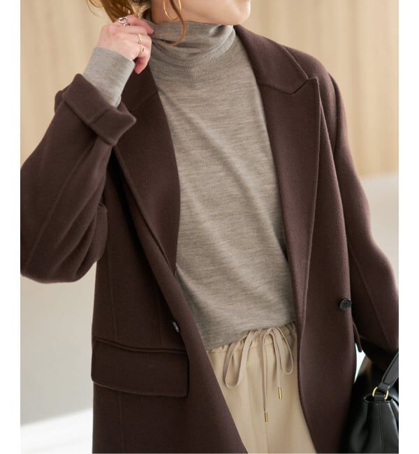 Spick and Span「《新色有り / 追加2》18Gタートルネックプルオーバー」|ニット・セーター|