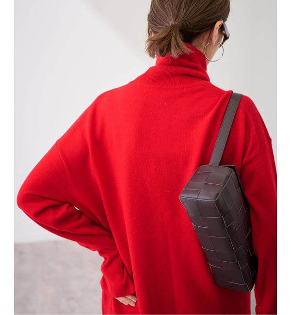 FRAMeWORK「≪追加≫ハトメ付き天竺タートルネック」|ニット・セーター|