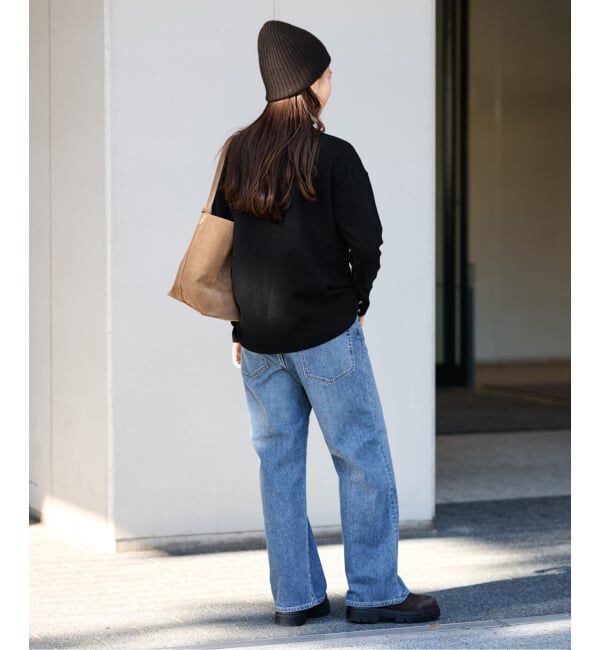 FRAMeWORK「≪追加≫ハトメ付き天竺タートルネック」|ニット・セーター|