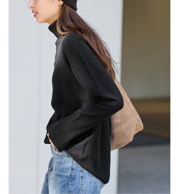 FRAMeWORK「≪追加≫ハトメ付き天竺タートルネック」|ニット・セーター|