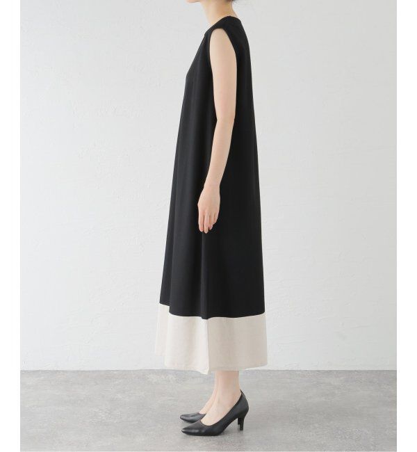  「配色カットワンピース」|ワンピース|