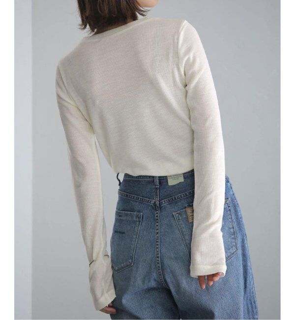  「ウールテレコクルーネックカットソー」|Tシャツ・カットソー|