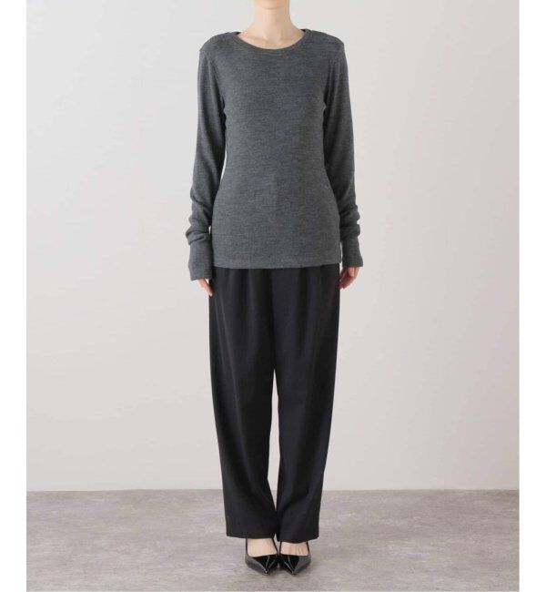  「ウールテレコクルーネックカットソー」|Tシャツ・カットソー|