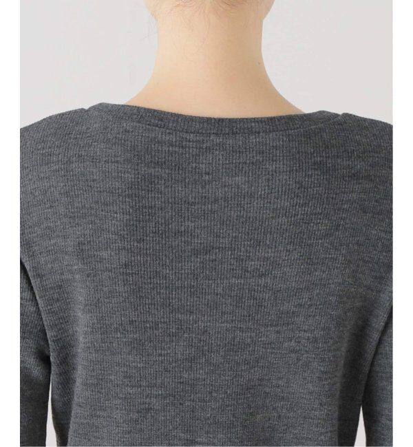  「ウールテレコクルーネックカットソー」|Tシャツ・カットソー|