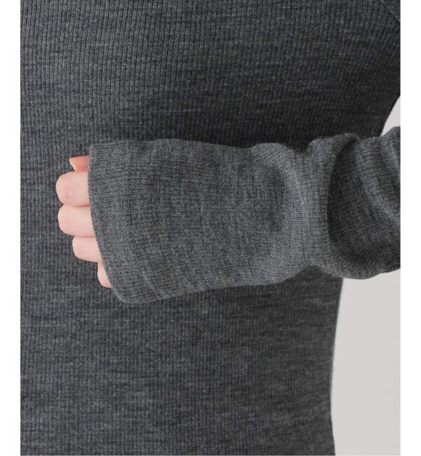  「ウールテレコクルーネックカットソー」|Tシャツ・カットソー|