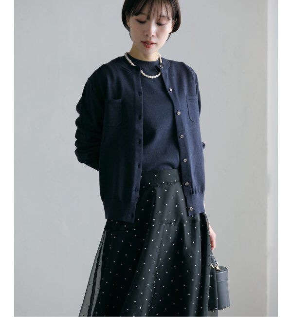  「シルケットコットンアンサンブル」|ニット・セーター|