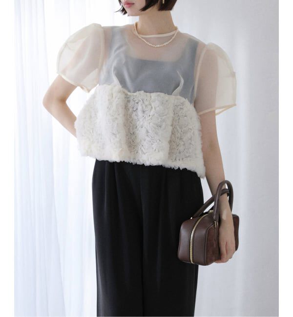  「セットアップパンツドレス」|ドレス|