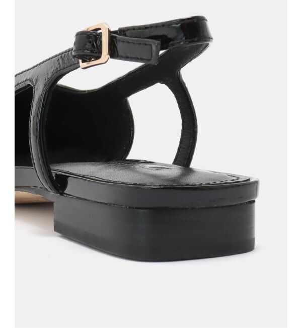  「MOLLINI /モリーニ エナメルスリングバック パテント」|パンプス|