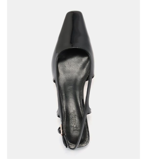  「MOLLINI /モリーニ エナメルスリングバック パテント」|パンプス|