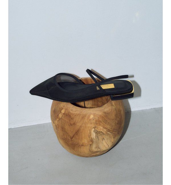 GRISE「《追加》GRISEポインテッドコンビストラップスリングバック」|その他|