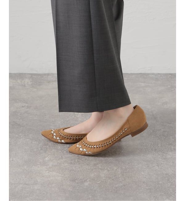  「≪追加≫ポインテッドサシメッシュフラット」|バレエシューズ|