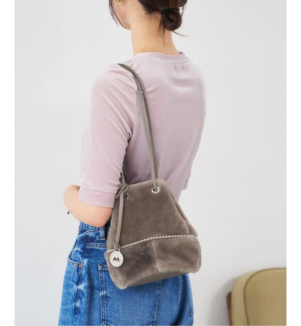  「MARCO MASI/マルコマージ MOUTON BALL BAG」|その他|ブラウン C