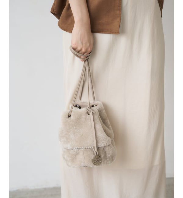  「MARCO MASI/マルコマージ MOUTON BALL BAG」|その他|ベージュ A